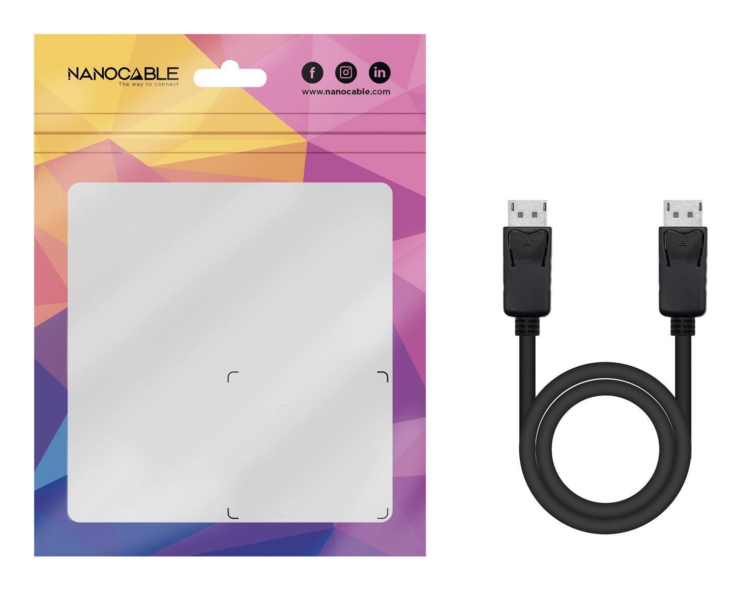 Cabo DisplayPort NANOCABLE 10.15.2702 (2 m - Preto) — miniatura 5