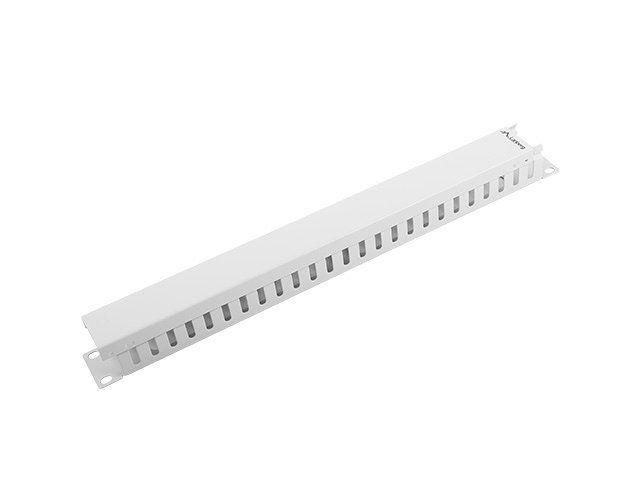 Painel de Gestão de Cabos LANBERG AK-1201-S (Rack 19" - 1U - Cinzento)