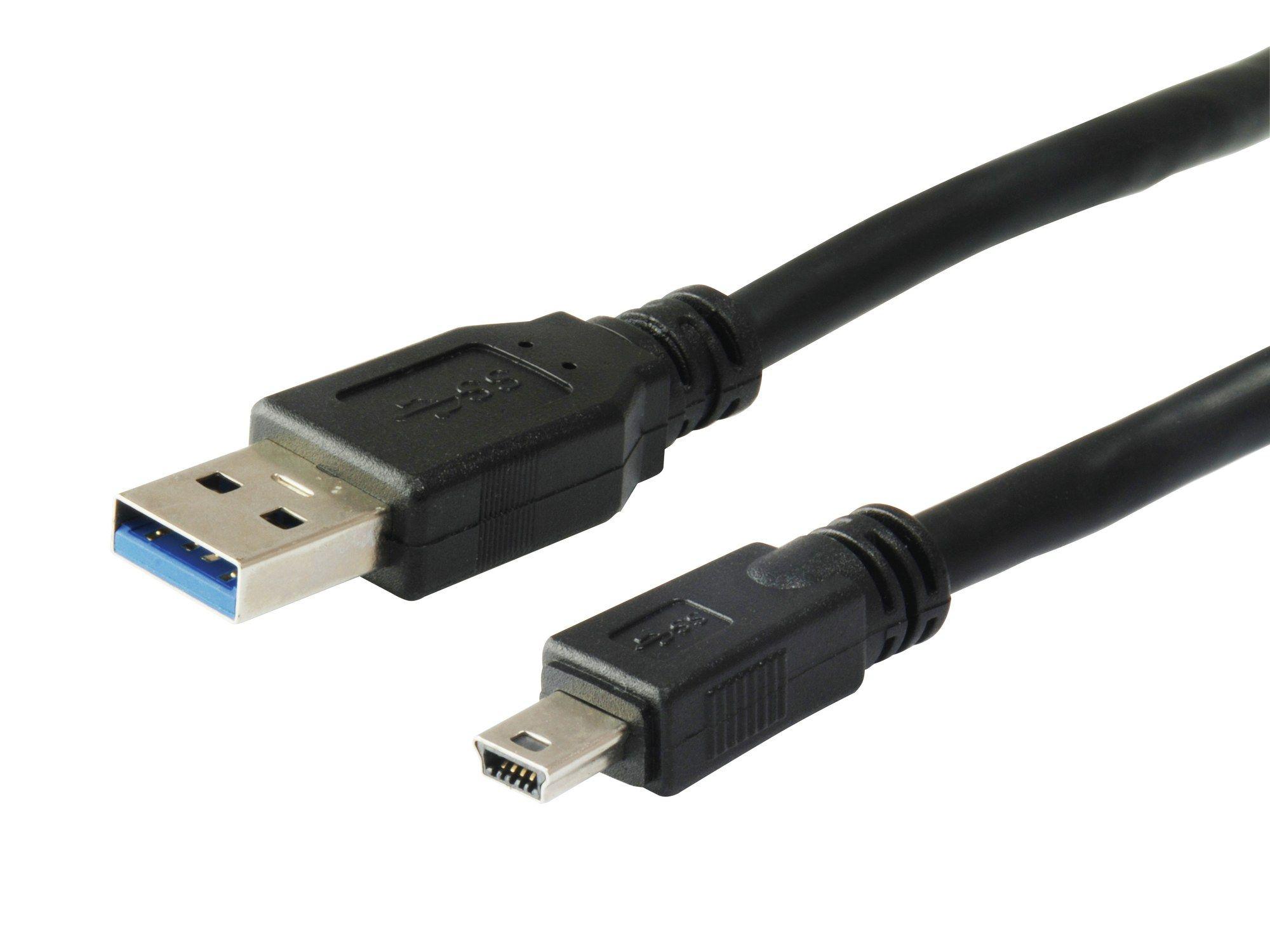 Hub USB CONCEPTRONIC HUBBIES02B (0,4 m - USB 3.2 Gen 1 Mini-B - USB 3.2 Gen 1 Type-A - Preto) — miniatura 3