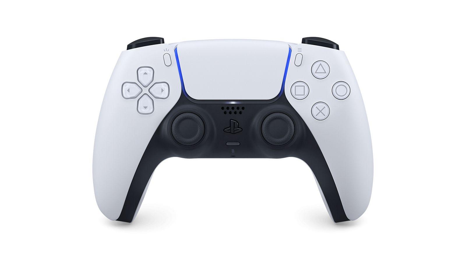 Comando SONY DualSense V2 (PlayStation - Com fios e sem fios - Preto e Branco)