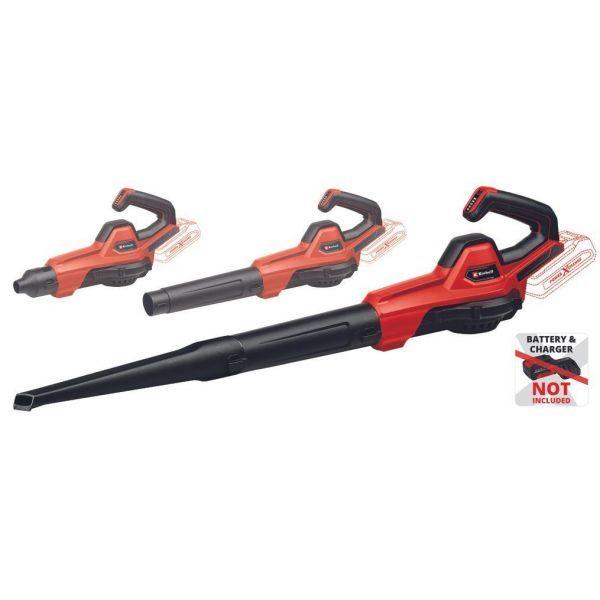 Soprador de Folhas EINHELL GE-UB 18/250 Li E-Solo (18 V - Bateria - Preto e Laranja)