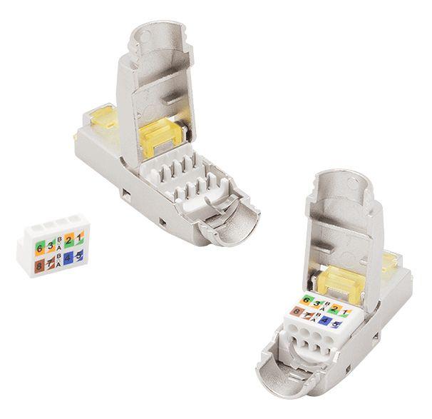 Ficha RJ45 LOGILINK MP0085 (Cat6A, Cat7 e Cat8 - Cinzento), miniatura 4