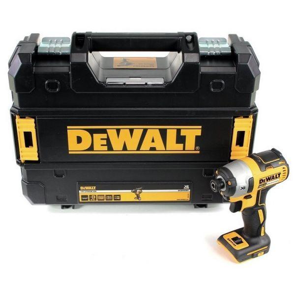 Aparafusadora de Impacto DEWALT DCF887NT-XJ (18 V - 250 Nm - 1/4" - Preto/Amarelo)