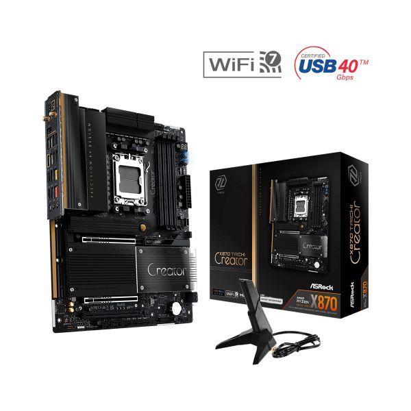 Motherboard ASROCK X870 Taichi Creator AM5 (AM5 - ATX - Duplo canal - Preto), miniatura 2