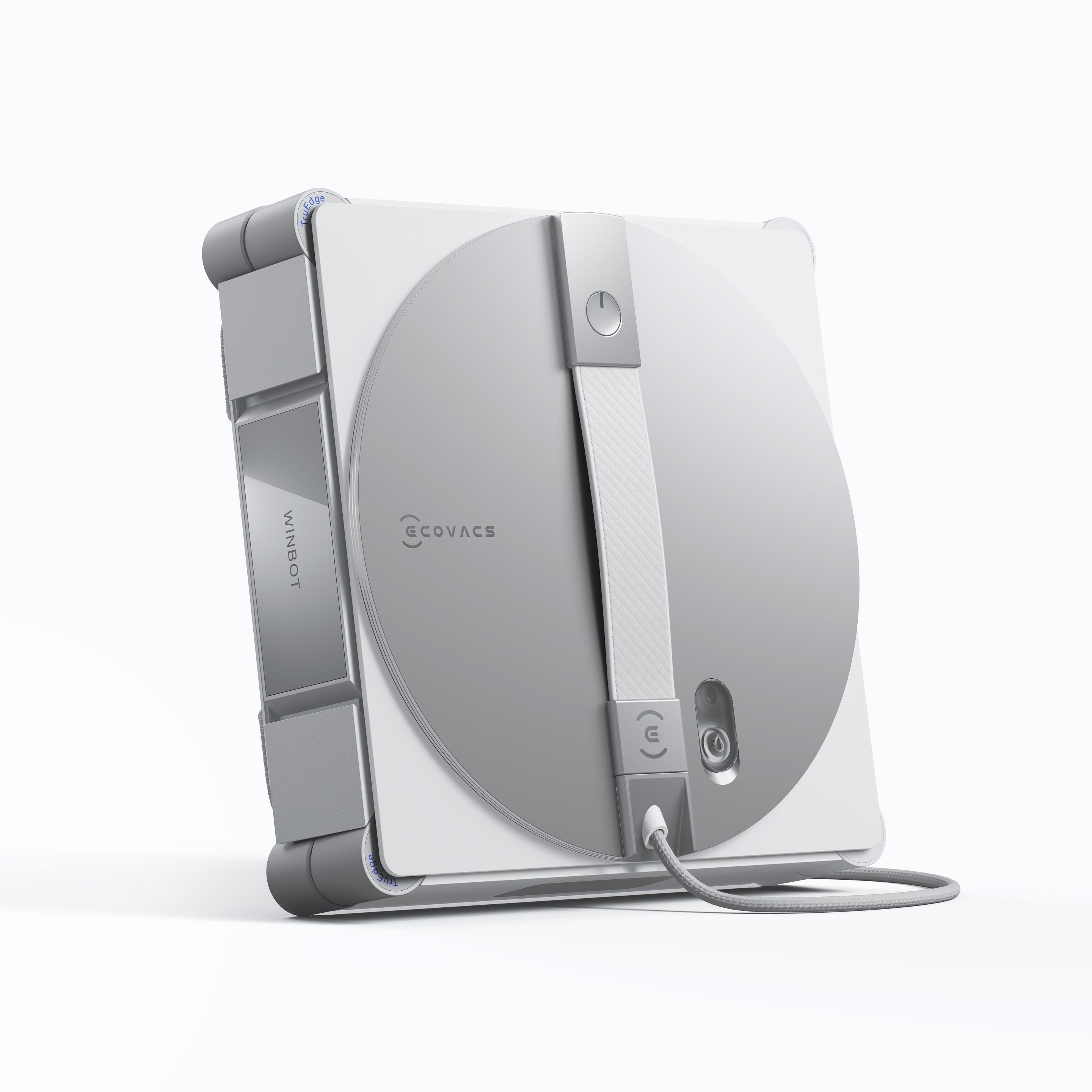 Robot de Limpeza de Vidros ECOVACS WINBOT W3 OMNI (Altura 7,6 cm - Prateado e Branco) — miniatura 8