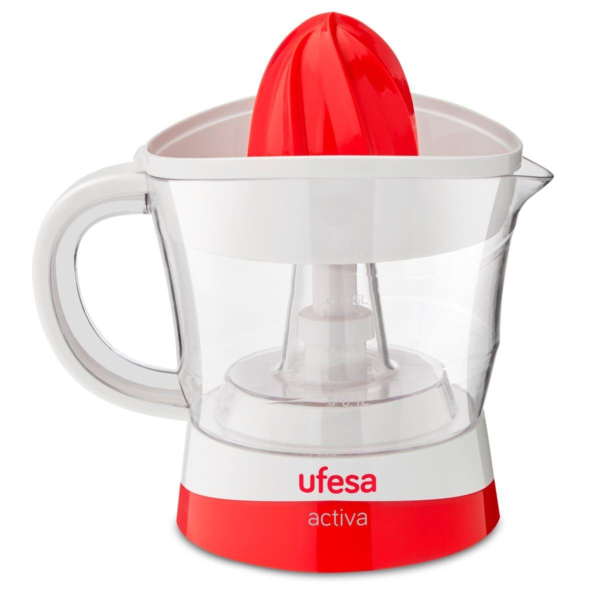 Espremedor de Citrinos UFESA EX4936 (Branco e Vermelho)