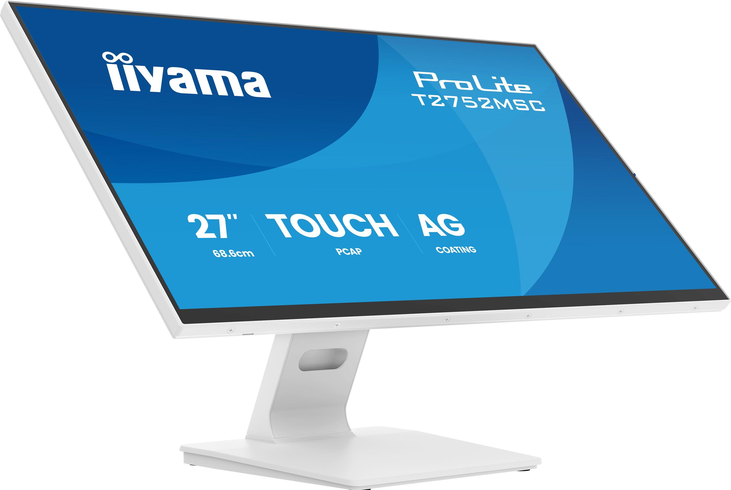 Monitor IIYAMA ProLite T2752MSC-W1AG (27" - IPS - 100 Hz - Branco)