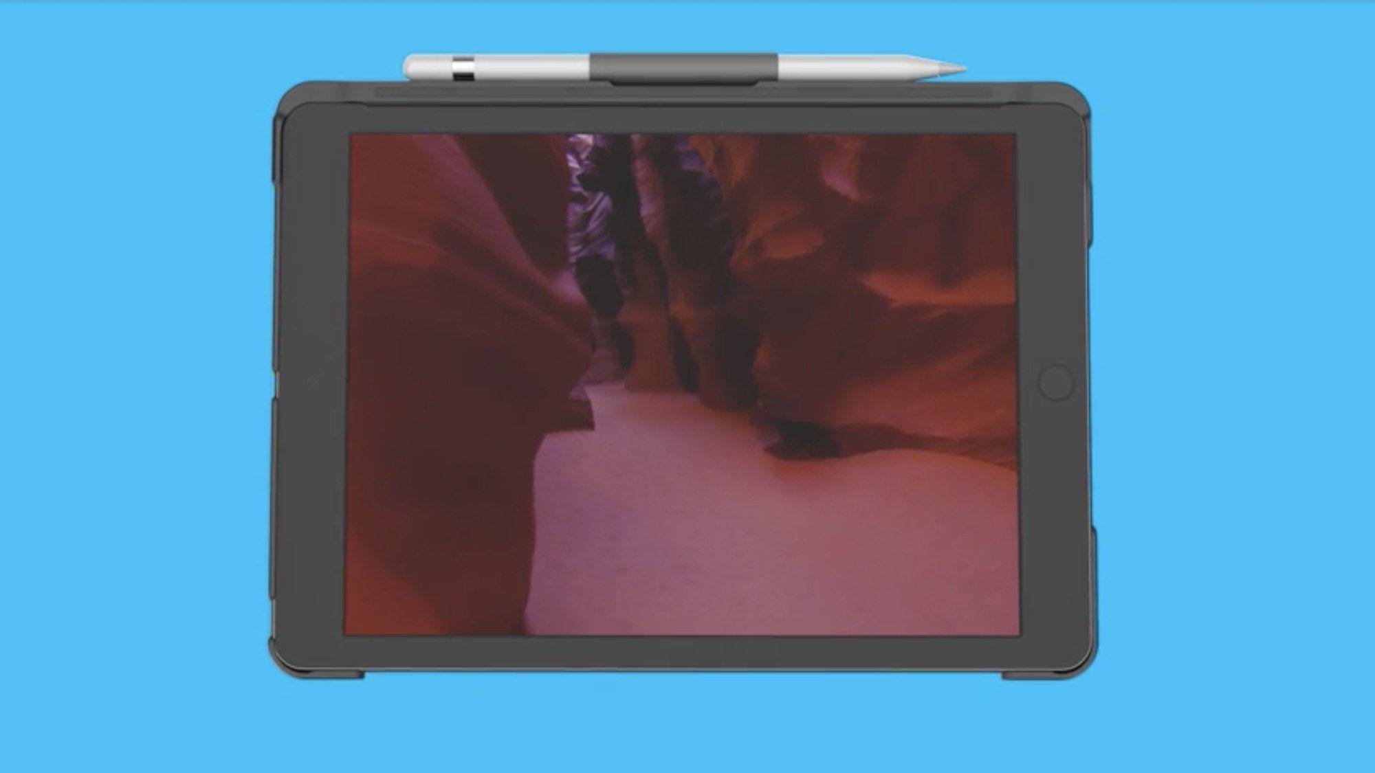 Teclado LOGITECH Slim Folio (Nórdico - Padrão - Bluetooth - Grafite) — miniatura 8