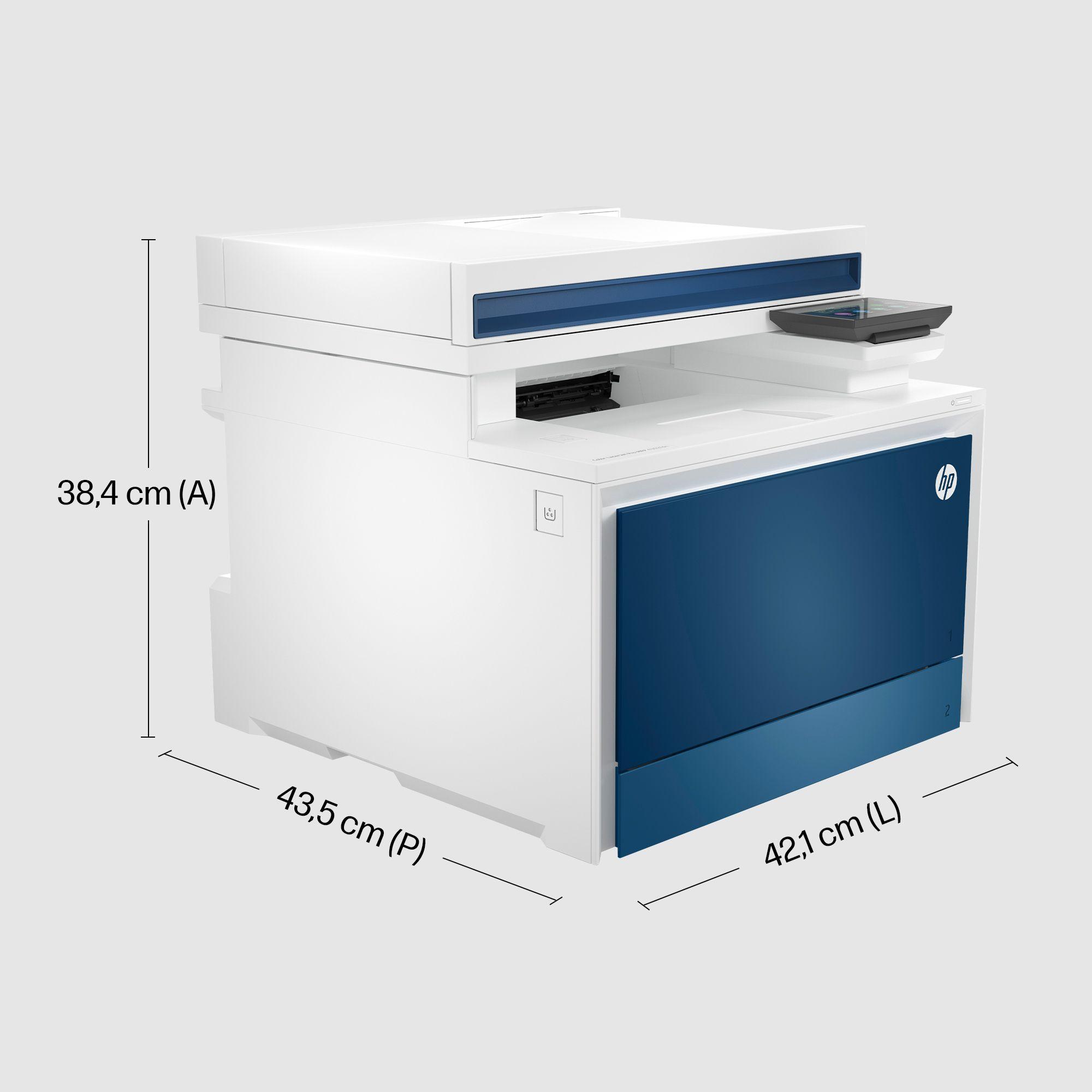 Impressora Multifunções HP Color LaserJet Pro 4302fdn (A4 - Impressão a cores - 300 folhas - Azul e Branco), miniatura 5