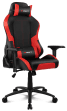 Cadeira Gaming DRIFT DR250R (150 kg - 9 cm - Pele sintética, espuma - Preto/Vermelho)