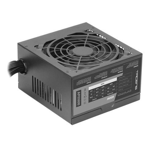 Fonte de Alimentação TACENS APIII600 (ATX - 600 W - 80 PLUS Bronze - Preto), miniatura 2
