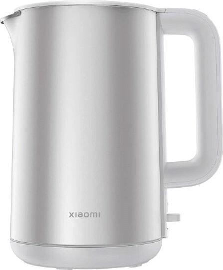 Jarro Elétrico XIAOMI Double Wall Electric Kettle S1 (1800 W - 1,7 l - Aço inoxidável - Inox e Branco)