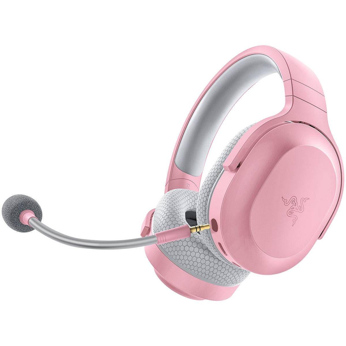 Headset Gaming RAZER Barracuda X (Binaural - Com fios e sem fios - Circum-aural - Rosa) — miniatura 3