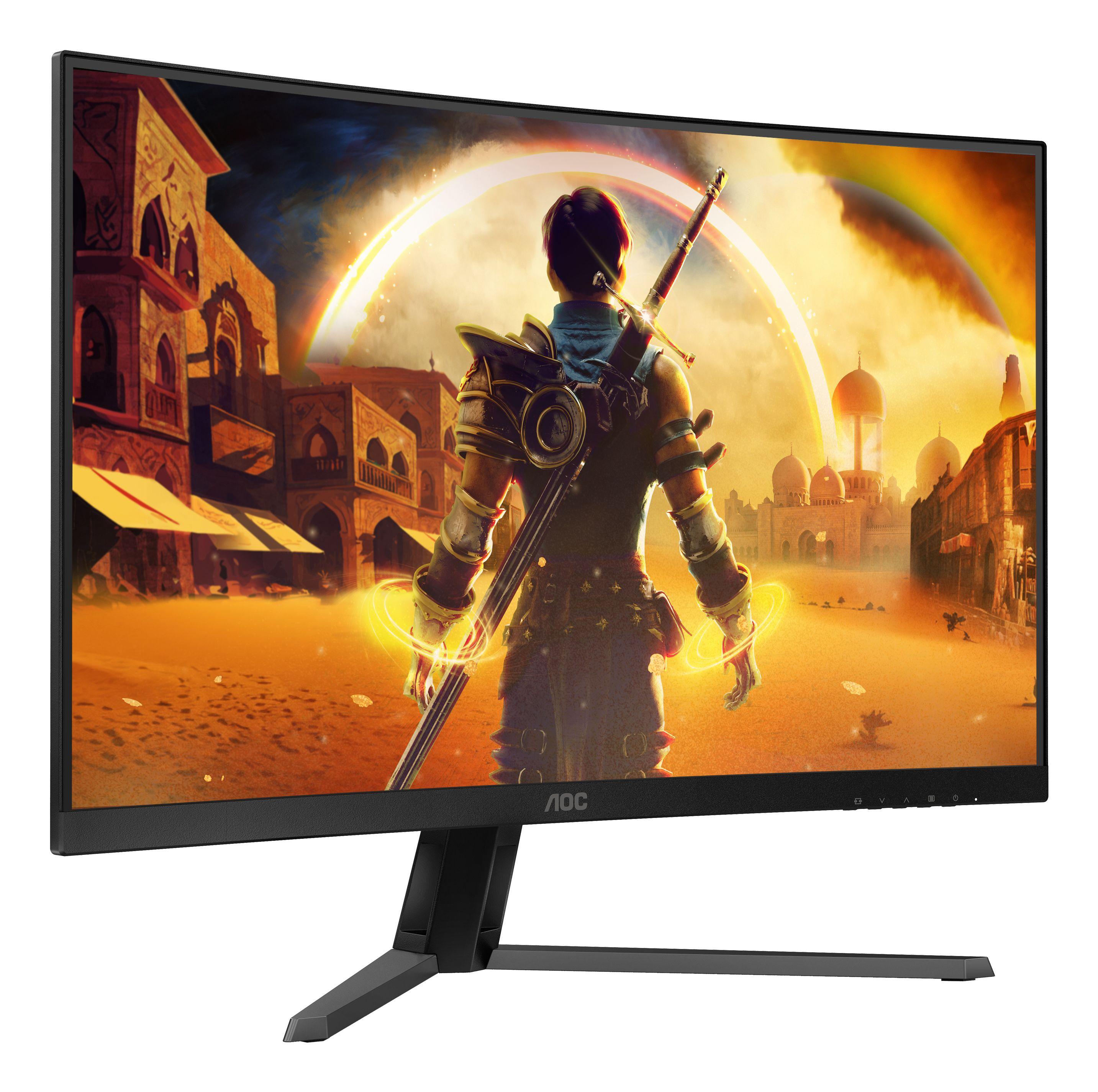 Monitor AOC C32G42ZE (31,5" - VA - 260 Hz - Preto/Vermelho) — miniatura 8