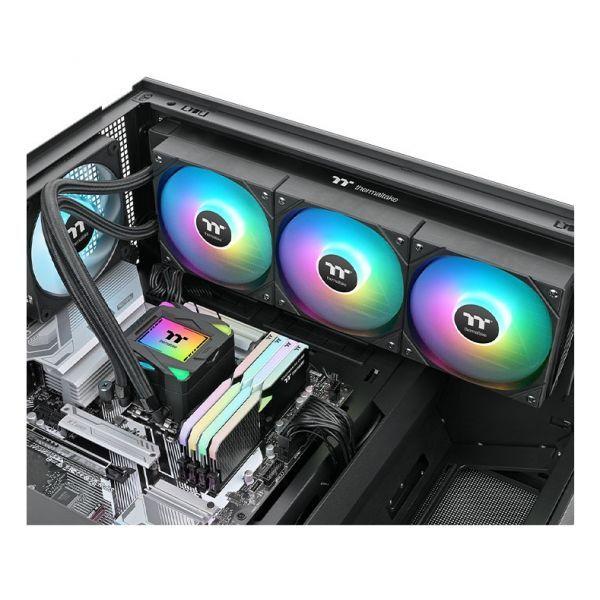 Kit de Arrefecimento Líquido THERMALTAKE LA360 ARGB Sync (12 cm - 3 ventoinhas - 2500 RPM - Preto) — miniatura 5