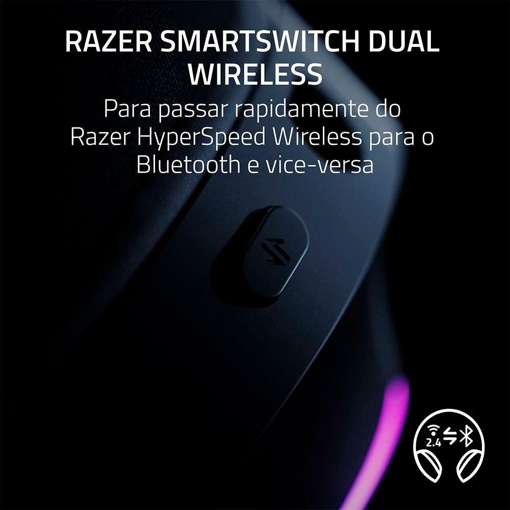 Headset Gaming RAZER Barracuda X Chroma (Binaural - Sem fios - 4 cm - Preto) — miniatura 3