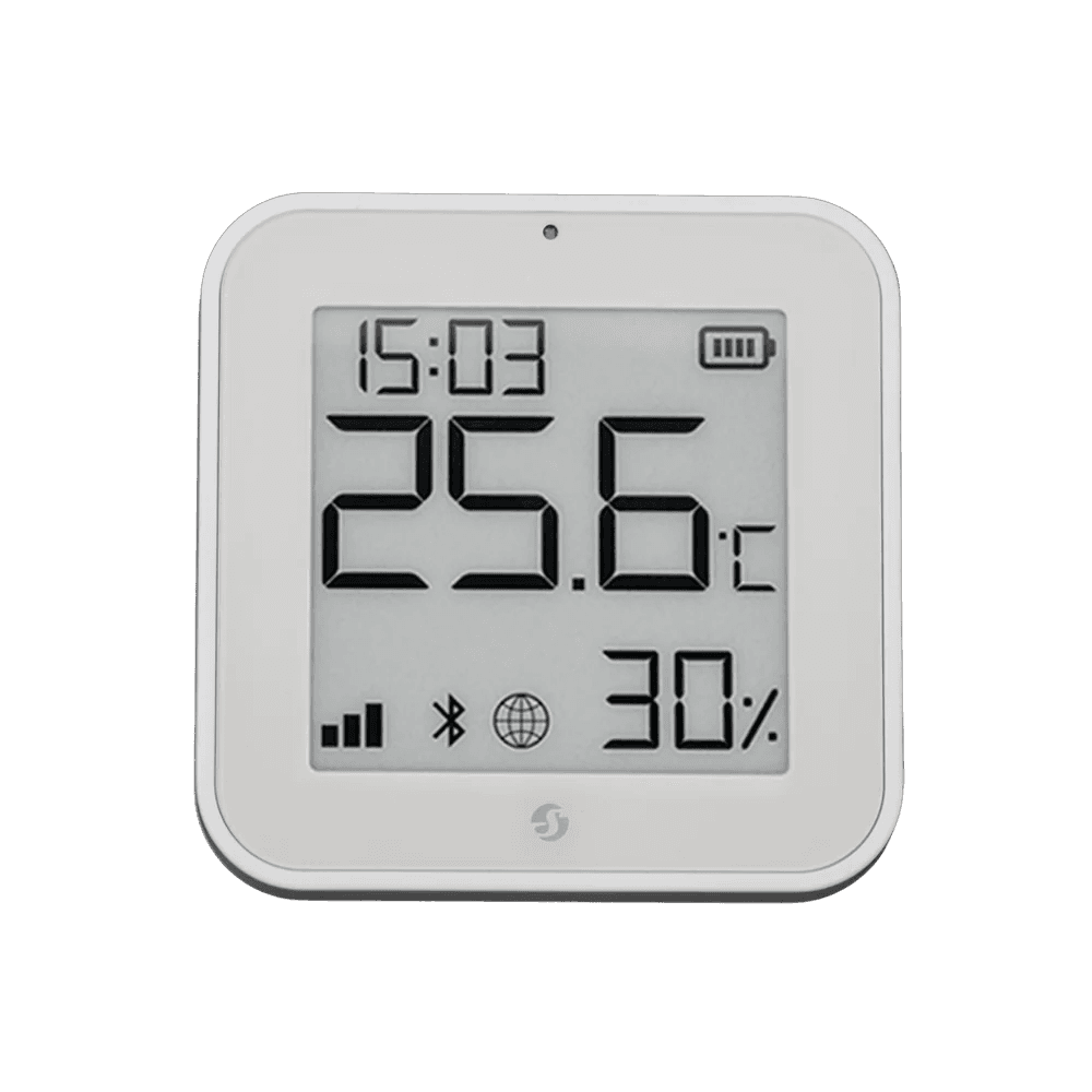 Sensor de Temperatura e Humidade SHELLY BLU H&T Display ZB (Branco)