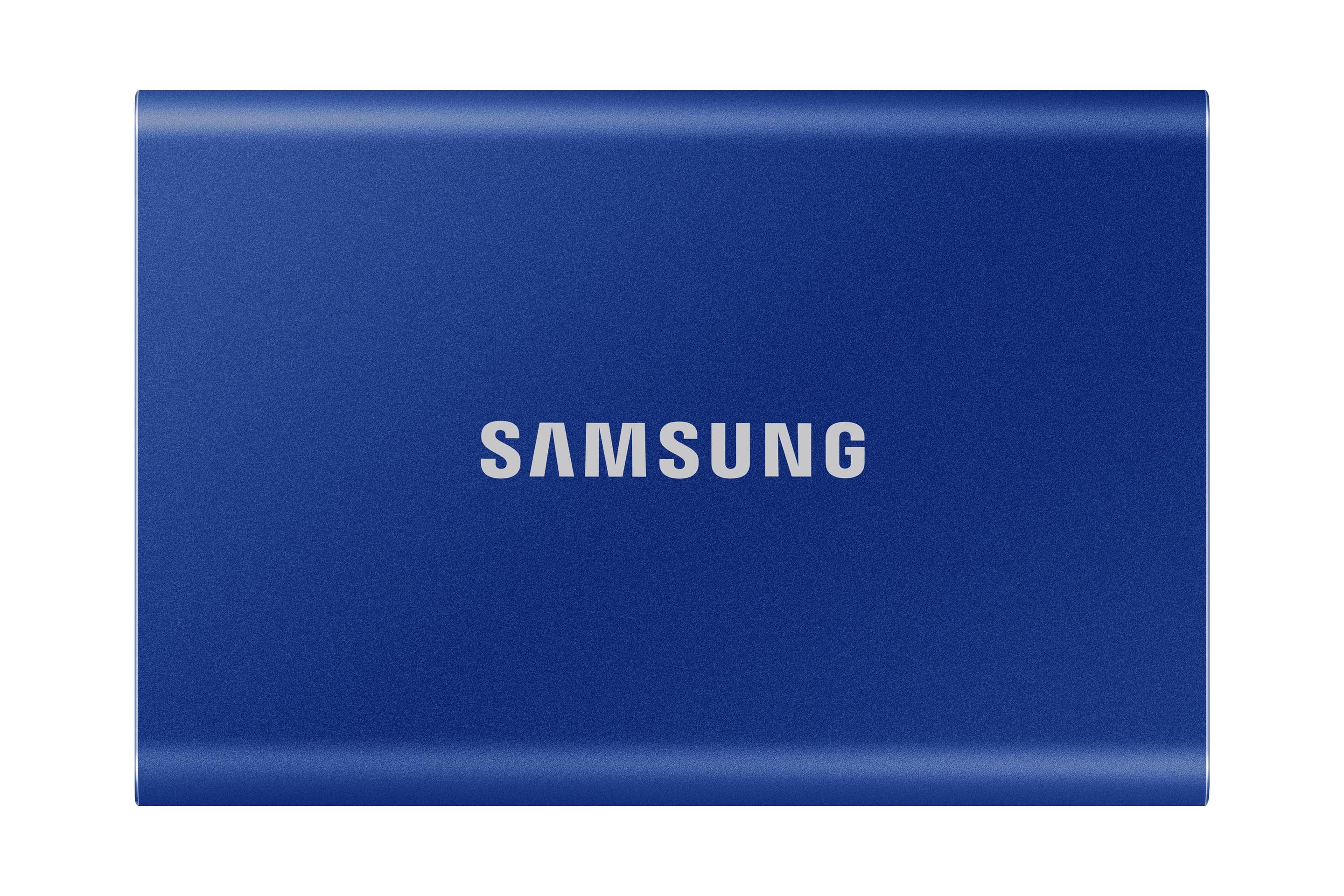 SSD SAMSUNG Portable SSD T7 (2 TB - USB 3.2 - Azul)