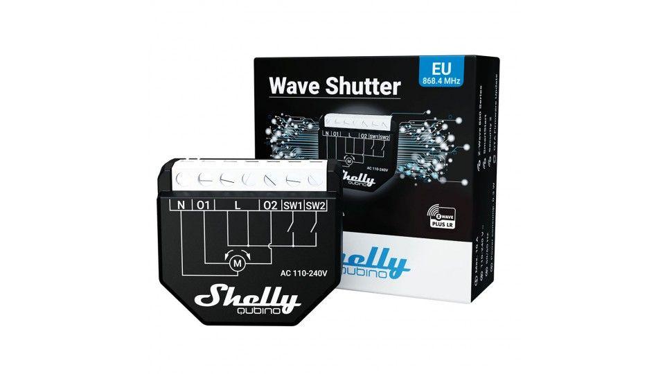 Relé para Persianas SHELLY Wave Shutter LR (2 canais independentes - Z-Wave - 110-240 V AC), miniatura 6