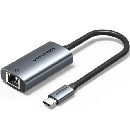 Adaptador USB-C para RJ45 VENTION CFPHB (0,15 m - USB Tipo-C - Ethernet - Preto)