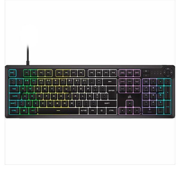 Teclado CORSAIR K55 CORE RGB (Português - Membrana - Tamanho completo - Preto), miniatura 5