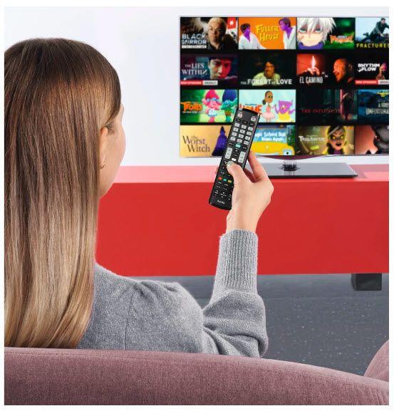 Comando à Distância para TV HAMA 00221060 (Infravermelhos sem fios - Preto), miniatura 5
