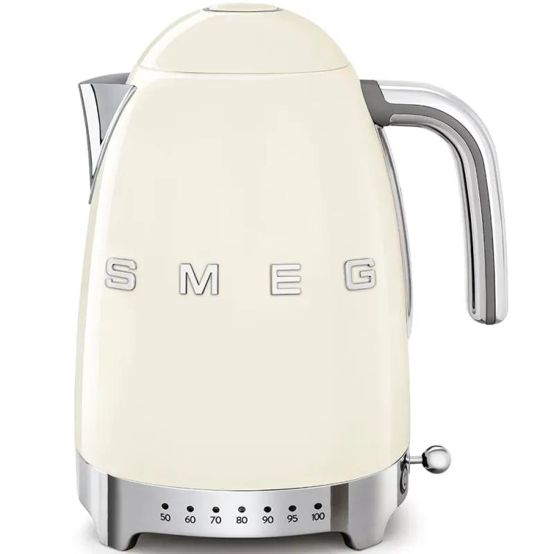 Jarro Elétrico SMEG KLF04CREU (2400 W - 1,7 l - Plástico, Aço inoxidável - Creme)