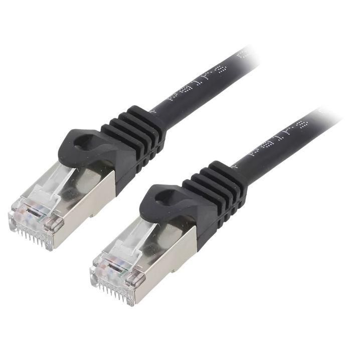 Cabo de Rede GEMBIRD PP6-1M/BK (1m - Cat 6 - RJ-45 - Preto), miniatura 2