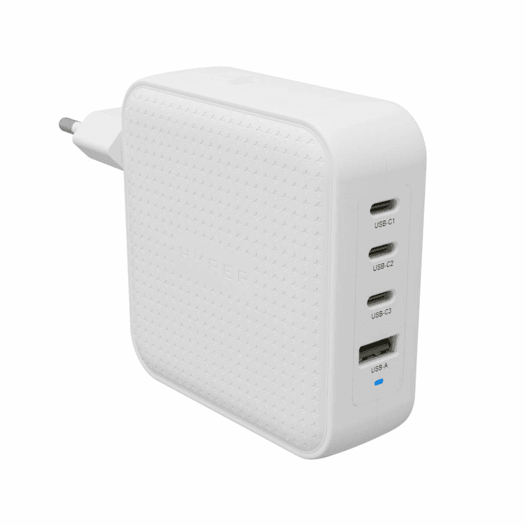 Carregador de Viagem HYPER HJ1002WHWWGL (100 W - Versão 3.0 - Até 100 W - Branco)