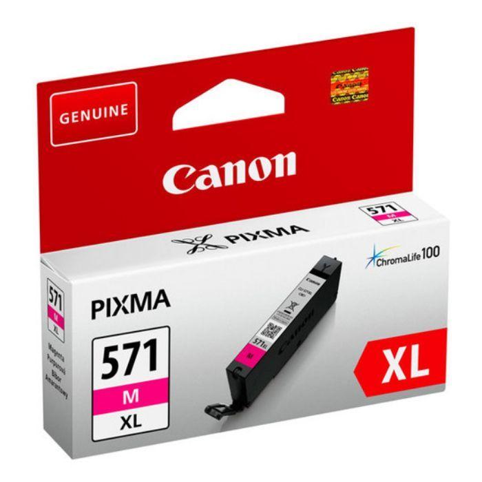 Tinteiro CANON CLI-571XL (645 páginas - Pixma MG575x, MG685x, MG775x - Magenta) — miniatura 3