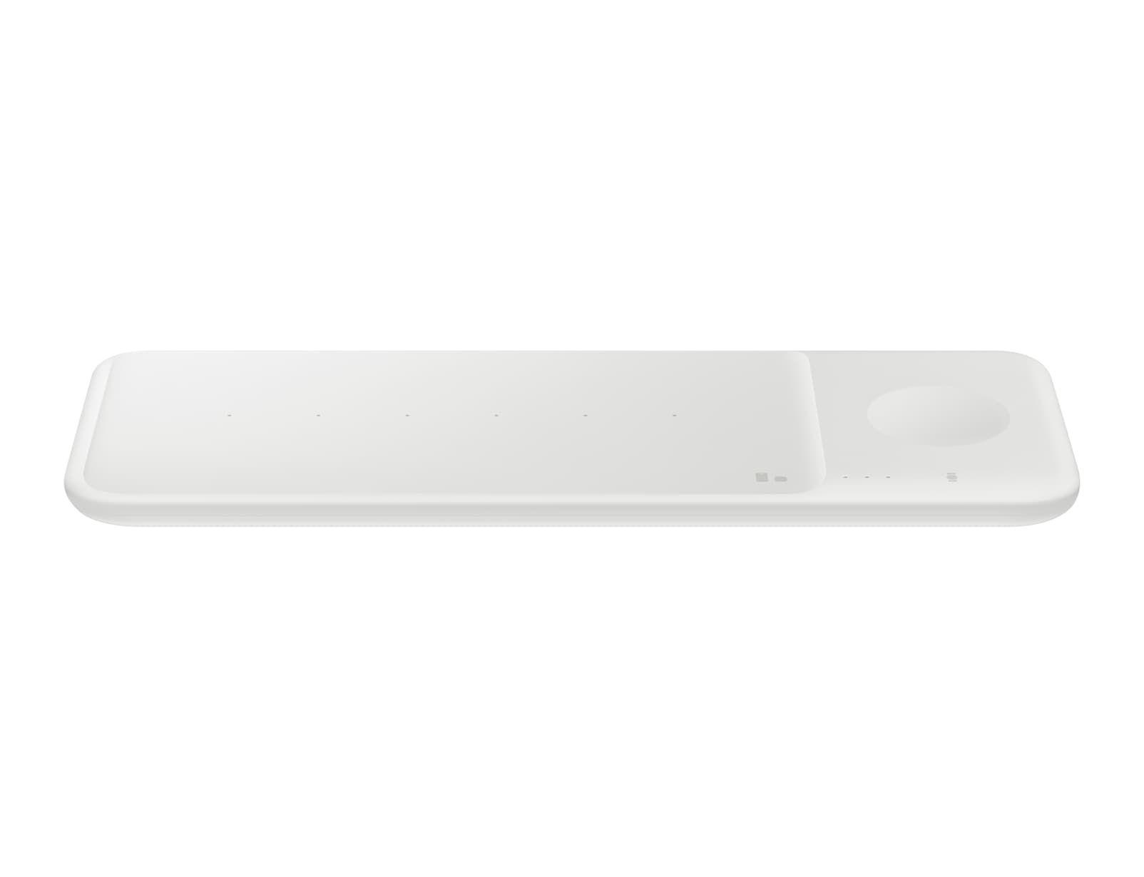 Carregador Sem Fios SAMSUNG Wireless Charger Trio EP-P6300TWEGEU (USB Type-C - Branco)