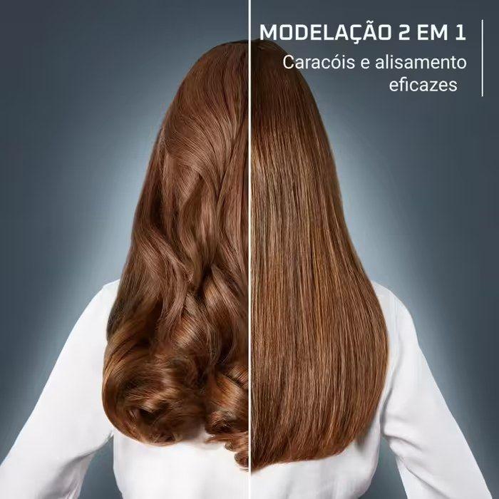 Alisador de Cabelo ROWENTA SF7120E0 (Titânio - Preto e Prateado), miniatura 4