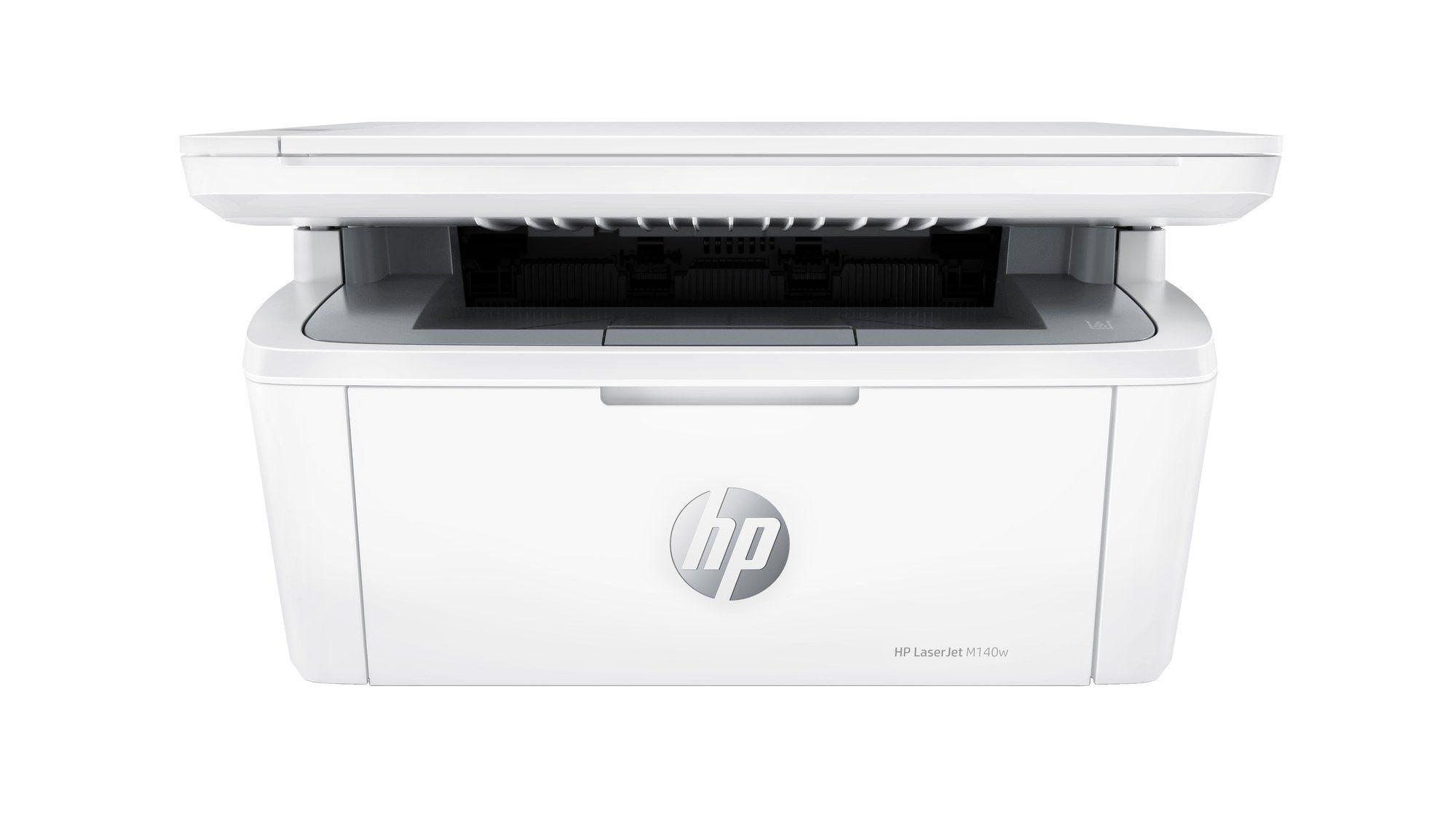 Impressora Multifunções Laser HP LaserJet MFP M140W (A4 - Impressão a preto e branco - 150 folhas - Branco)
