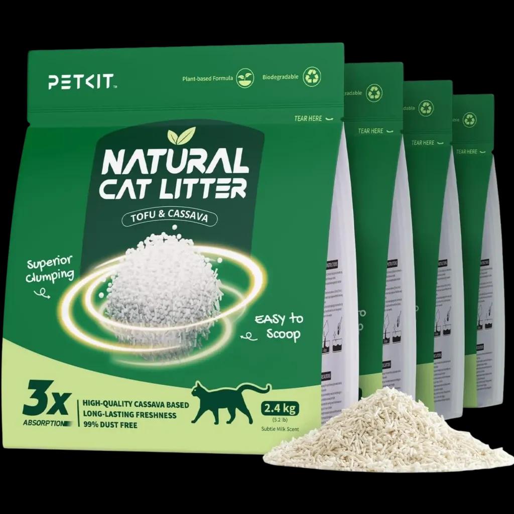 Caixa de Areia PETKIT PKCL11 (100% Natural)