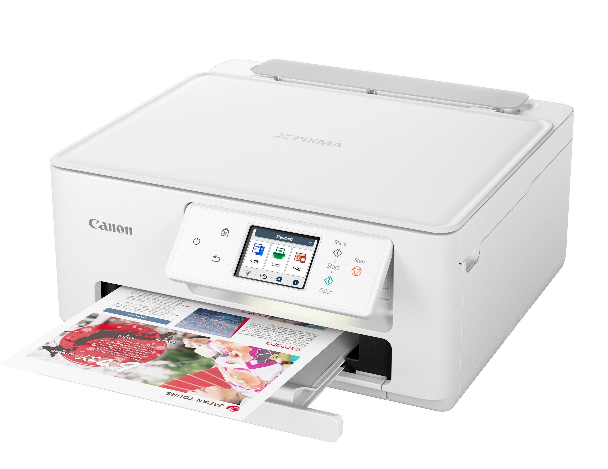 Impressora Multifunções CANON PIXMA TS7650i (A4 - Impressão a cores - 100 folhas - Branco) — miniatura 4