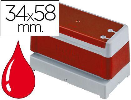 Carimbo BROTHER PR-3458R6P (Vermelho), miniatura 2