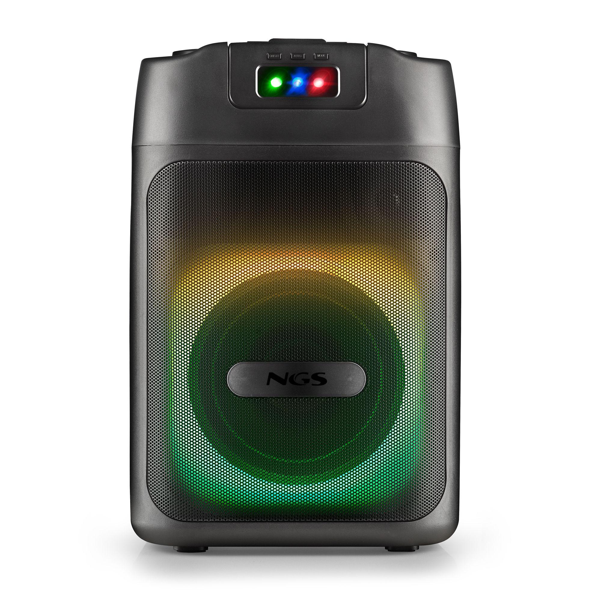 Coluna Portátil NGS Wild Club (Sem fios - 80 W - Preto), miniatura 2