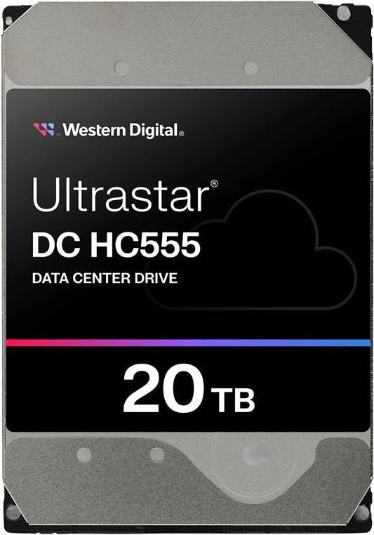 Disco Rígido Interno WESTERN DIGITAL Ultrastar DC HC555 WUH722020CL5204 (20 TB - 3,5 polegadas - SAS3)