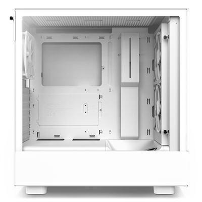 Caixa de Computador NZXT H5 Flow (Midi Tower - Aço, vidro temperado - 16,5 cm - Branco) — miniatura 2