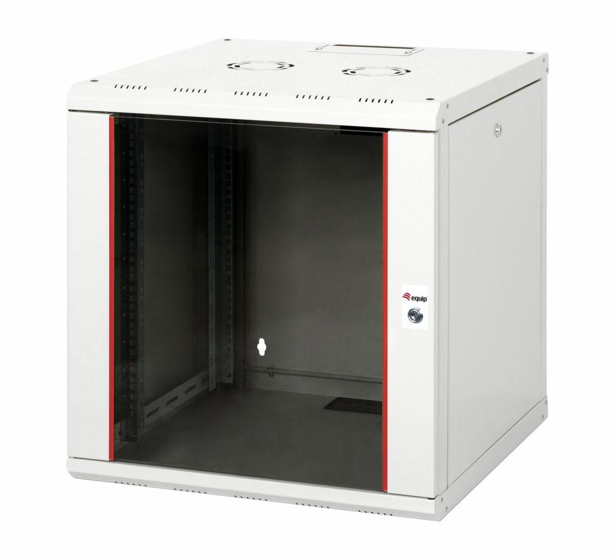 Armário Rack de Parede EQUIP EPM-12-6060-G-CBAA (19" - 12U - 600x600 mm - Cinzento claro)