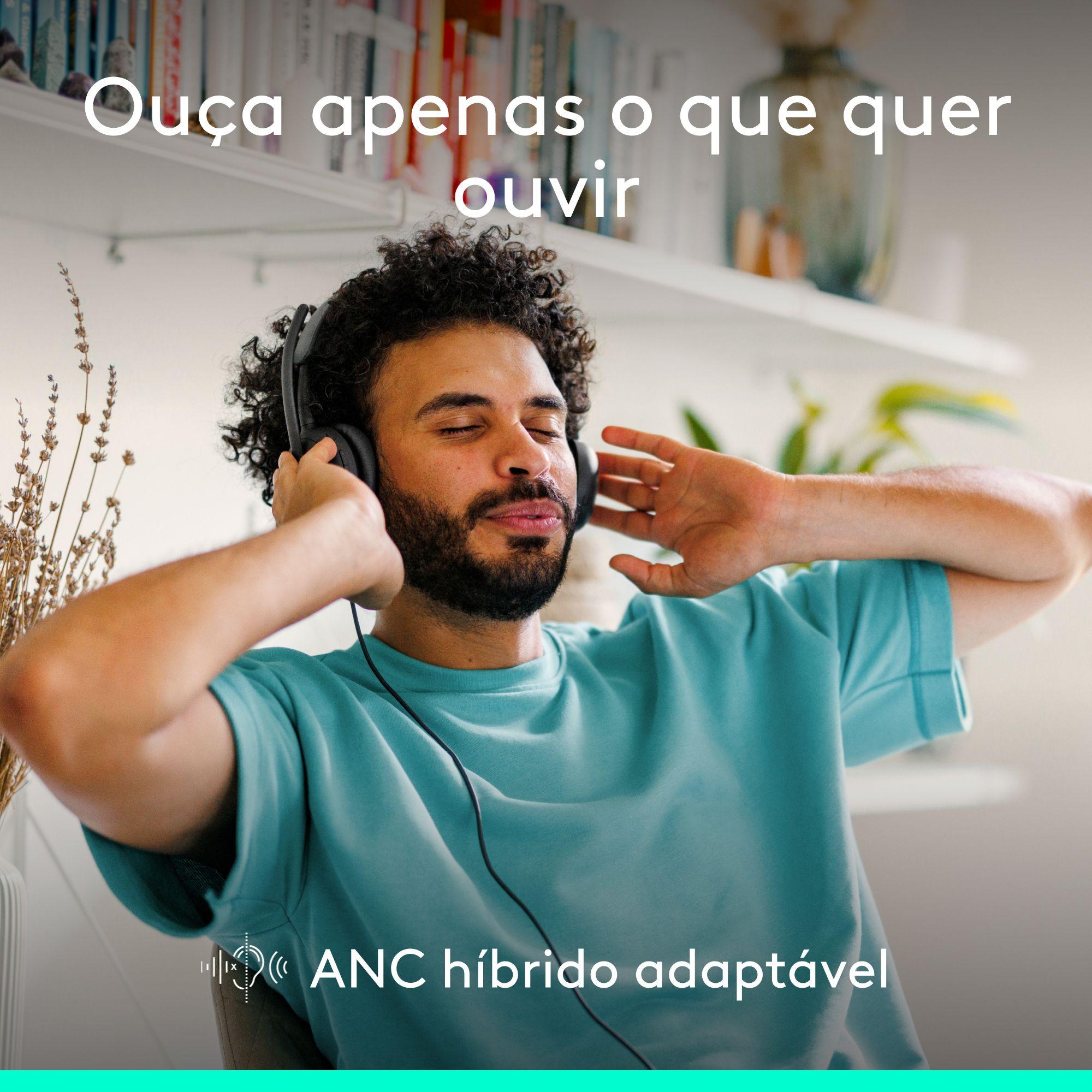 Headset com Fios LOGITECH Zone Wired 2 (Binaural - Com fios - Supra-aural - Grafite) — miniatura 7