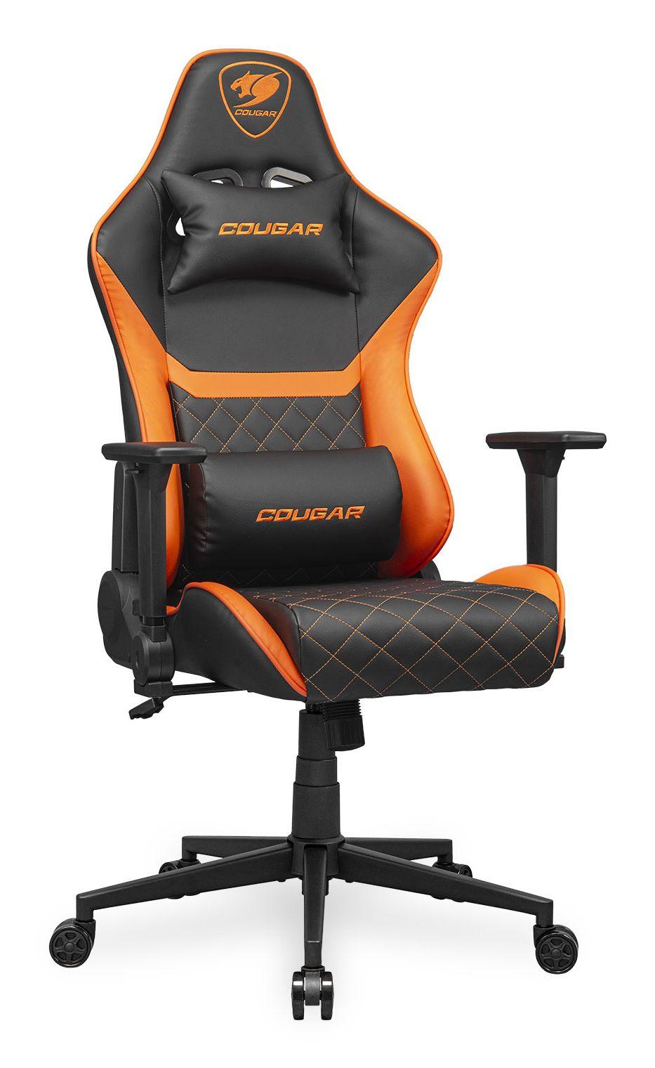 Cadeira Gaming COUGAR Armor One V2 (Universal - Preto e Laranja) — miniatura 2