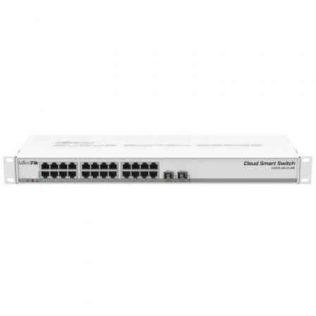 Switch MIKROTIK CSS326-24G-2S+RM (Gigabit Ethernet - Branco)