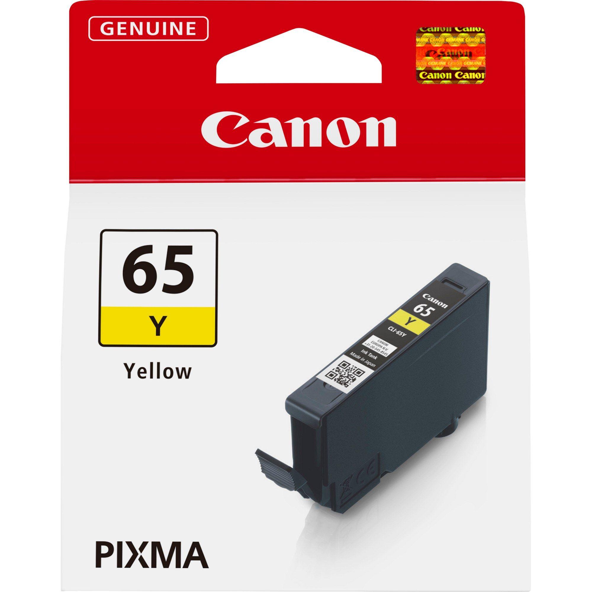 Tinteiro CANON CLI-65Y (295 páginas - Amarelo)