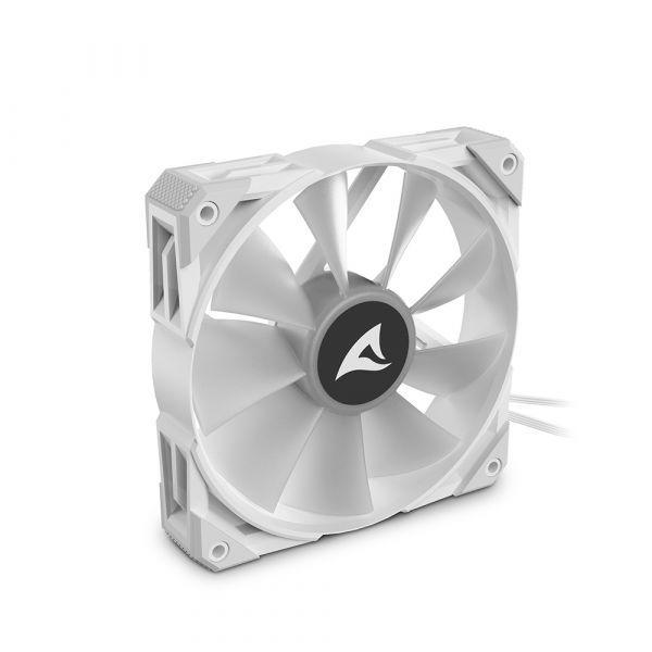 Ventoinha para Caixa de PC SHARKOON Rebel F50 PWM (RGB - Branco), miniatura 2