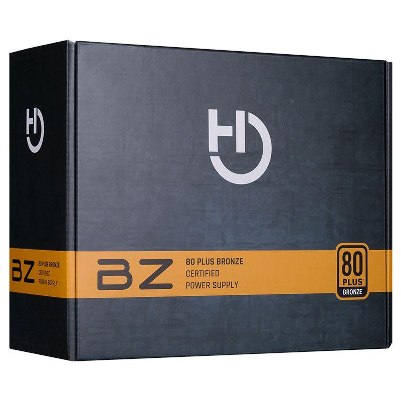 Fonte de Alimentação HIDITEC BZ-650 (ATX - 650 W - 80 PLUS Bronze - Preto), miniatura 4