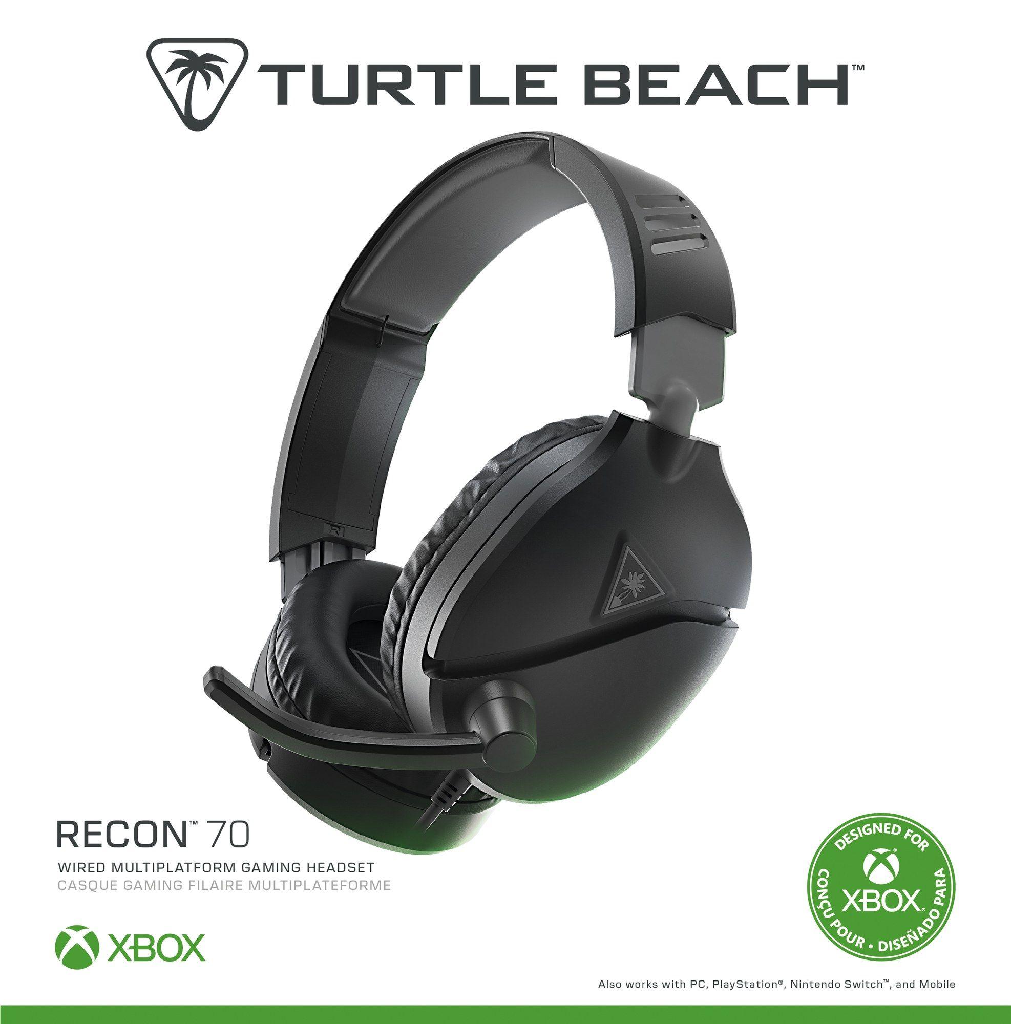 Headset Gaming TURTLE BEACH Recon 70 (Binaural - Com fios - Circum-aural - Preto), miniatura 10