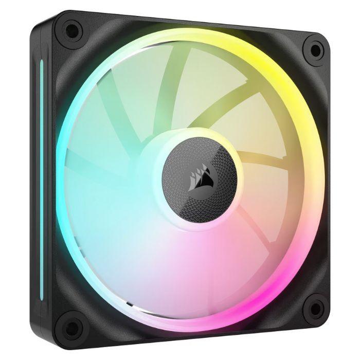 Conjunto de Ventoinhas para Caixa de PC CORSAIR iCUE LINK LX120 RGB (Preto), miniatura 3