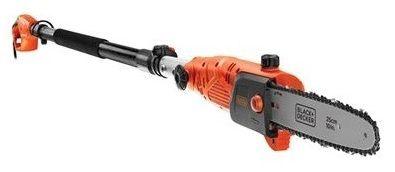 Motosserra Telescópica BLACK & DECKER PS7525-QS (800 W - 25 cm - Laranja/Preto)