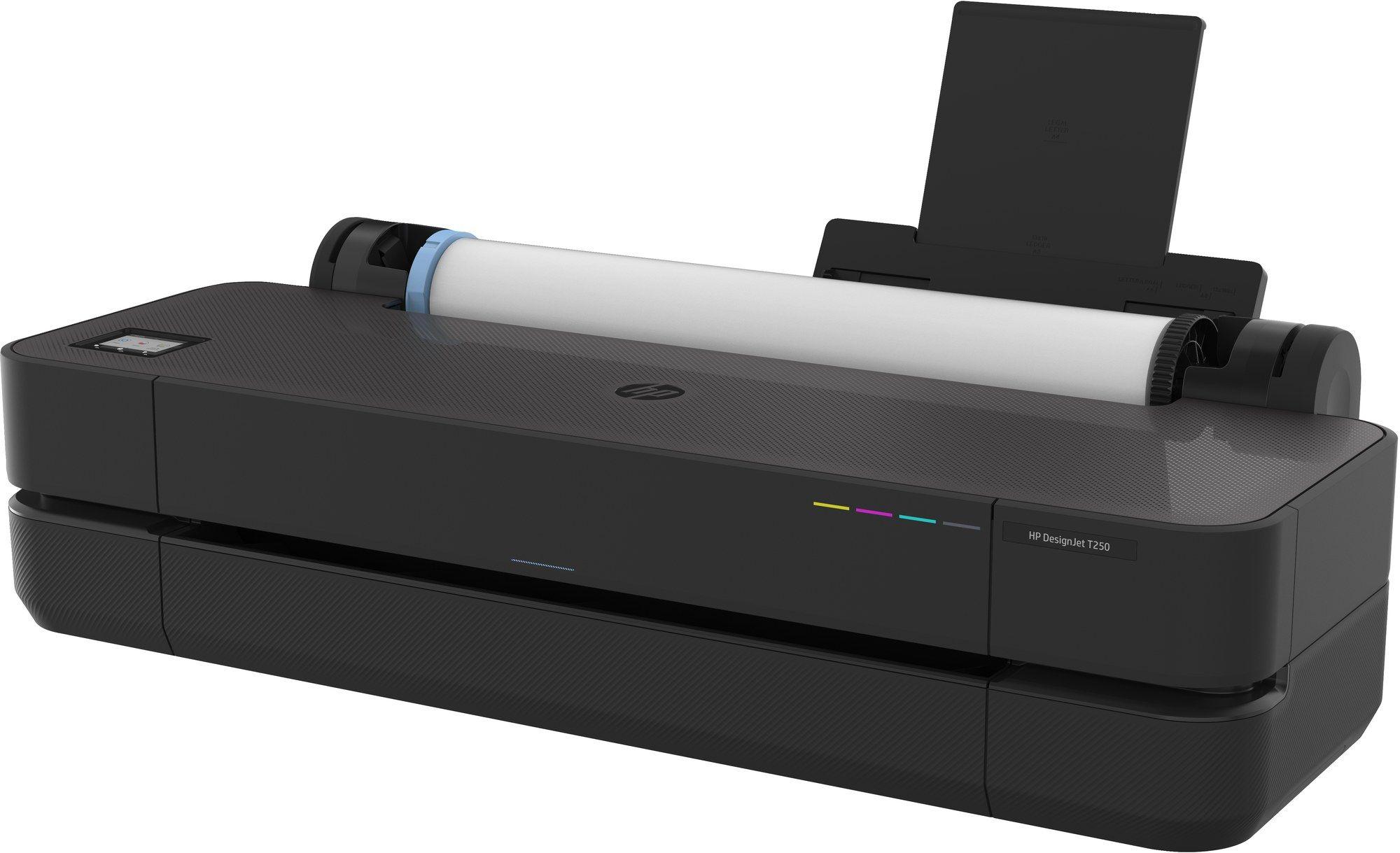 Plotter HP DesignJet T250 (Windows, macOS - USB 2.0 - Cinzento), miniatura 3